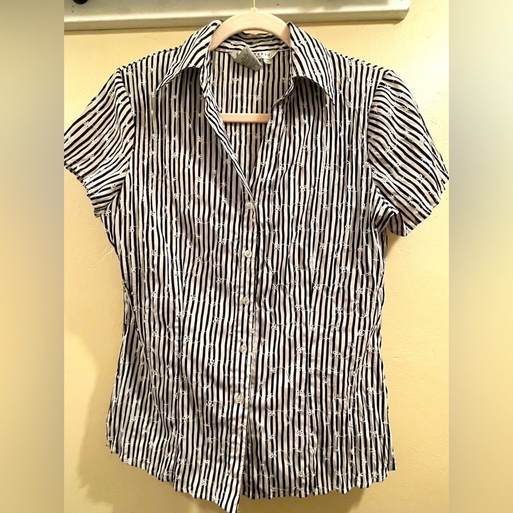Fred David button up shirt, size small